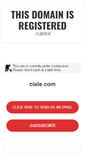 Mobile Screenshot of ciele.com
